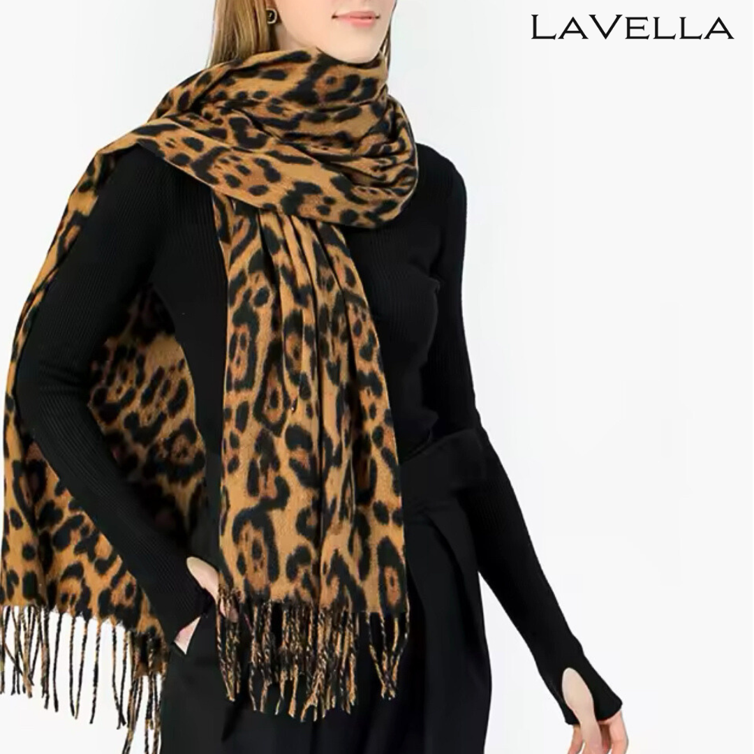 Sara leoparden Schal