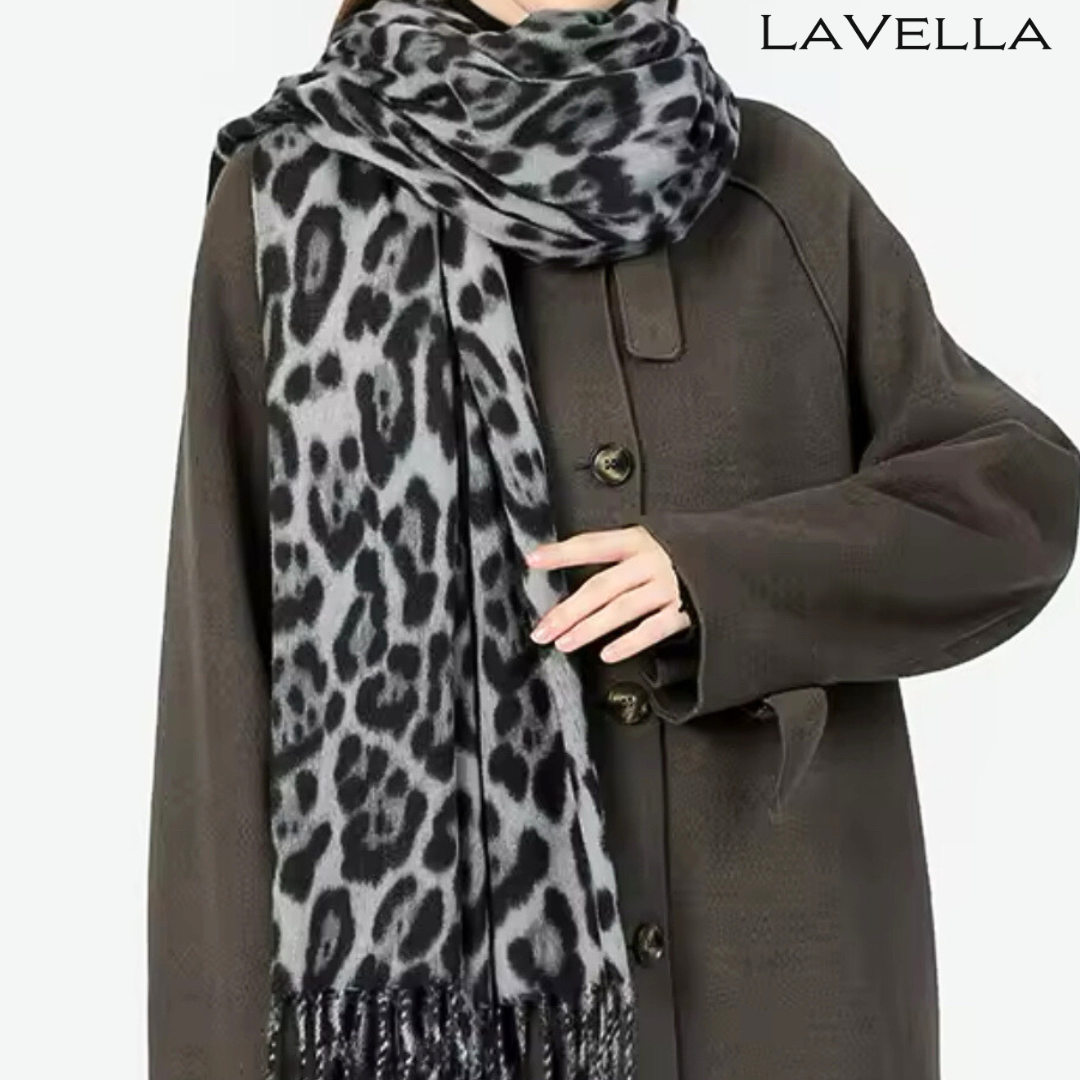 Sara leoparden Schal