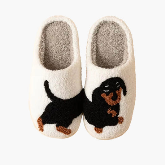 Puppy Plush Slippers