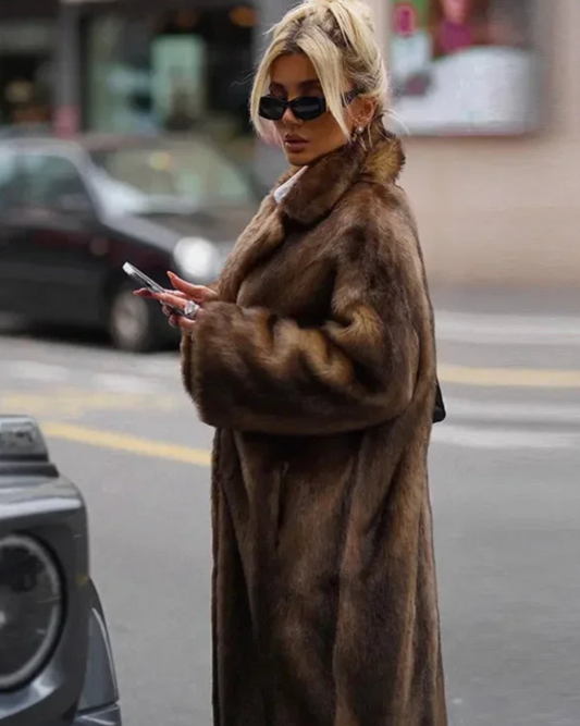 Celeste Faux Fur Coat